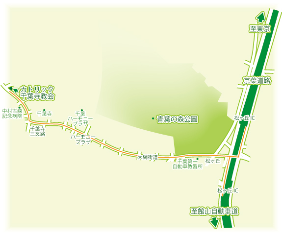 京成千原線千葉寺駅からの地図